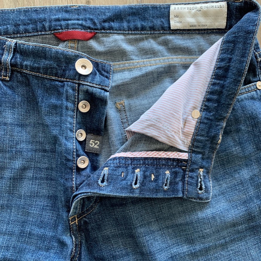 Brunello Cucinelli Mens Denim